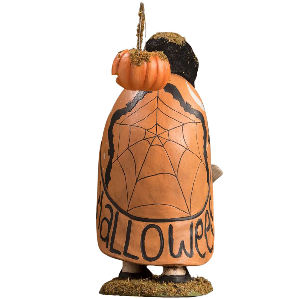 Just a Wee Bit Wicked Witch Halloween Figurine by Bethany Lowe back