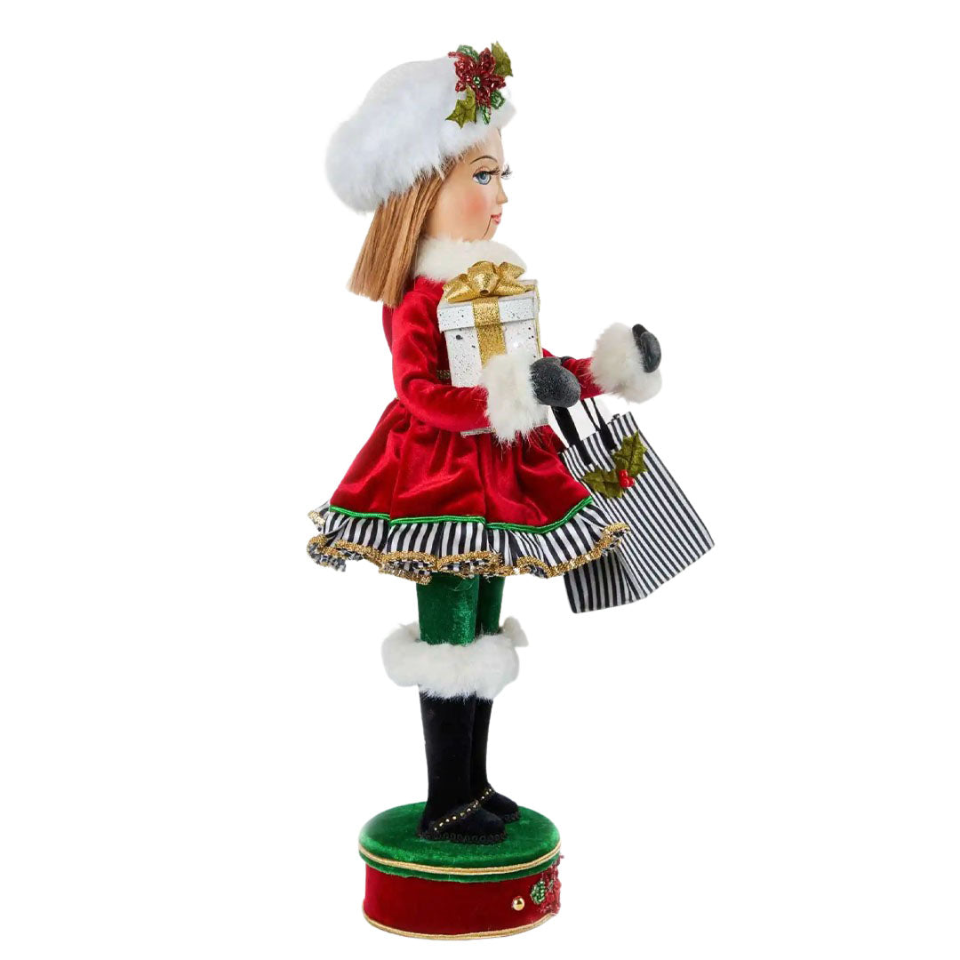 Katherine's Collection Merry-Go Shoppe Nutcracker 19″ side