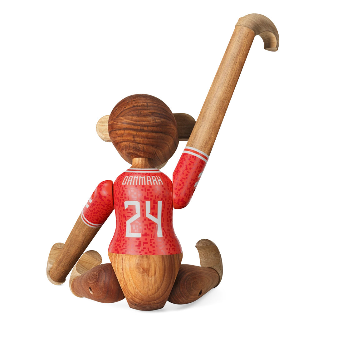 Kay Bojesen Small Wooden Monkey Beechwood Men DBU 3