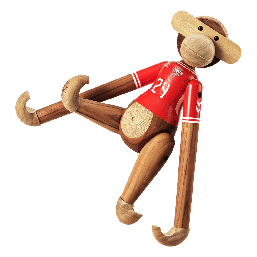 Kay Bojesen Small Wooden Monkey Beechwood Men DBU 6
