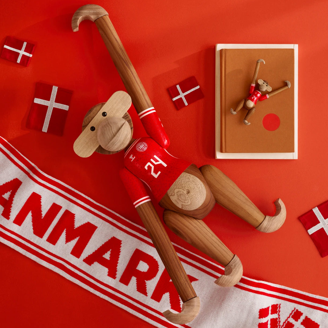 Kay Bojesen Small Wooden Monkey Beechwood Men DBU 9