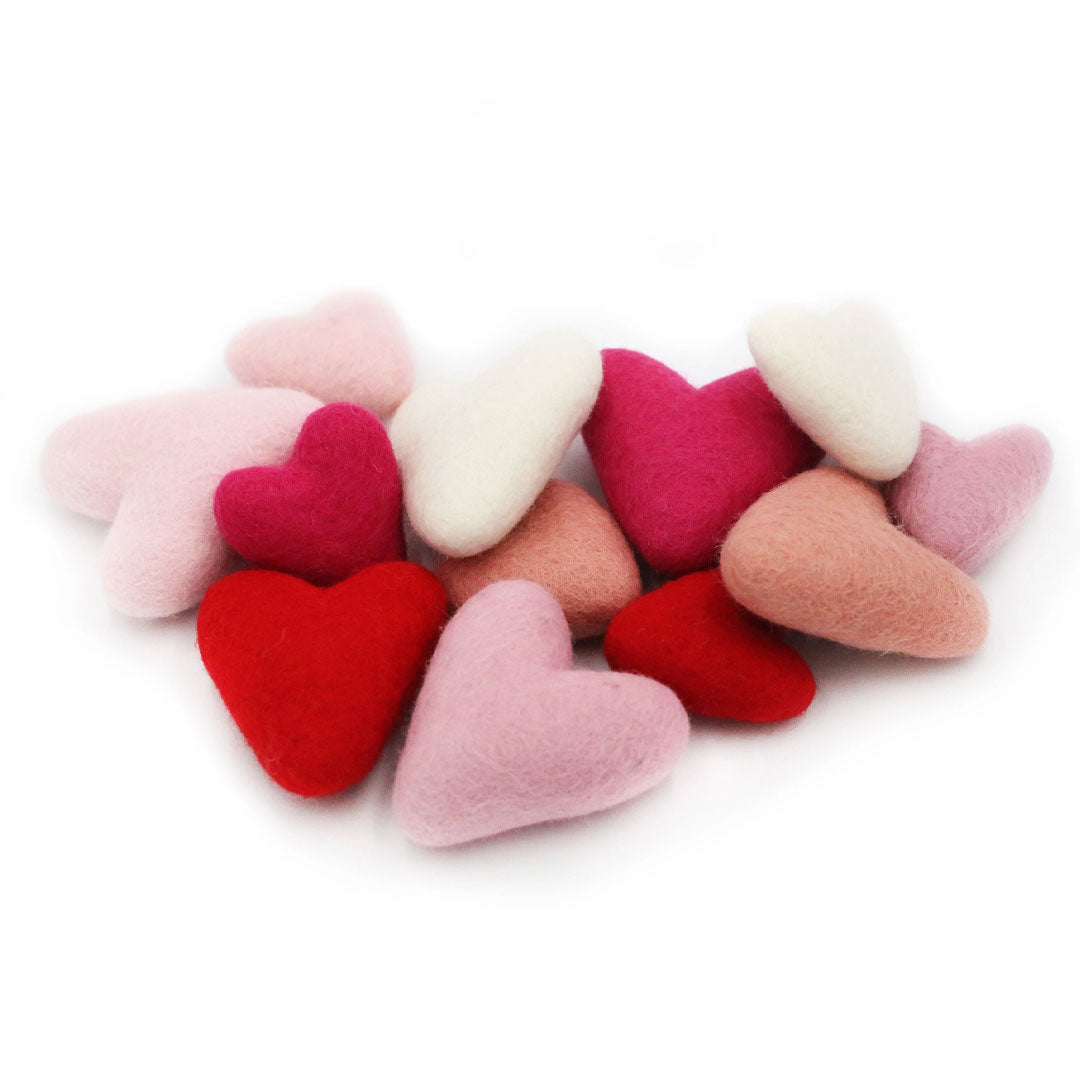 Cuddle Decor Eco Fabric Fresheners hearts