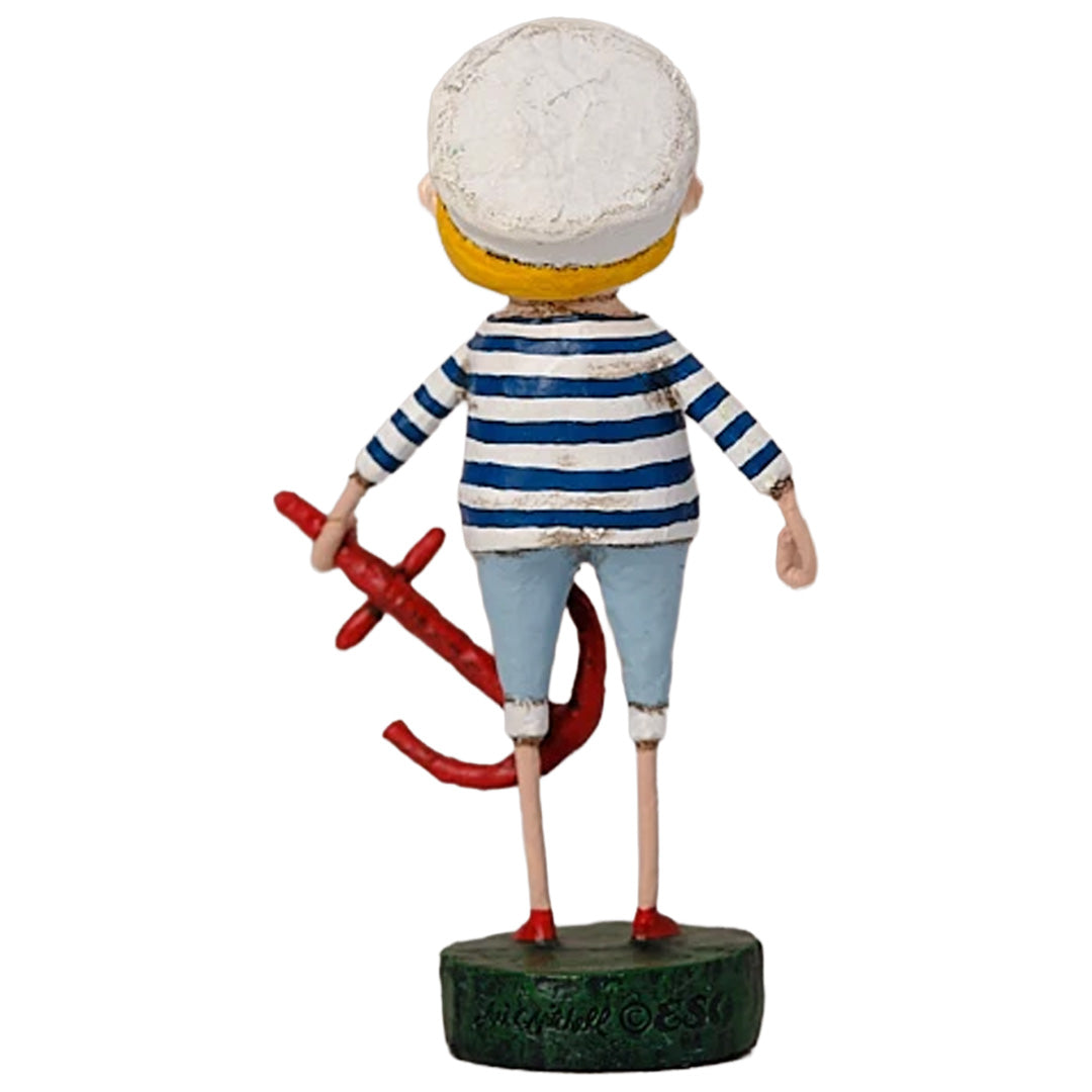 Cuddle Decor Ahoy Mate Summer Patriotic Collectible Figurine by Lori Mitchell