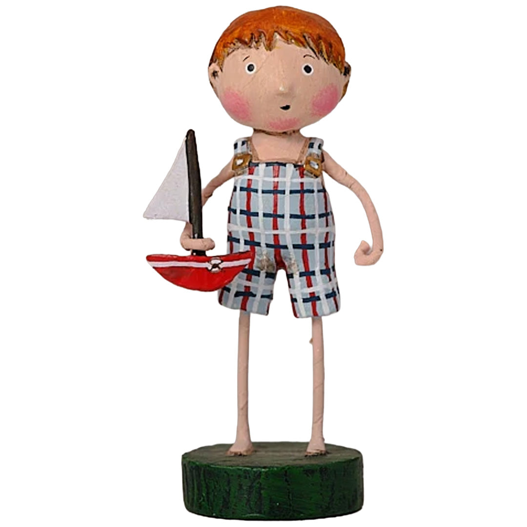 Cuddle Decor Lori Mitchell Stuart's Sailboat 5" front