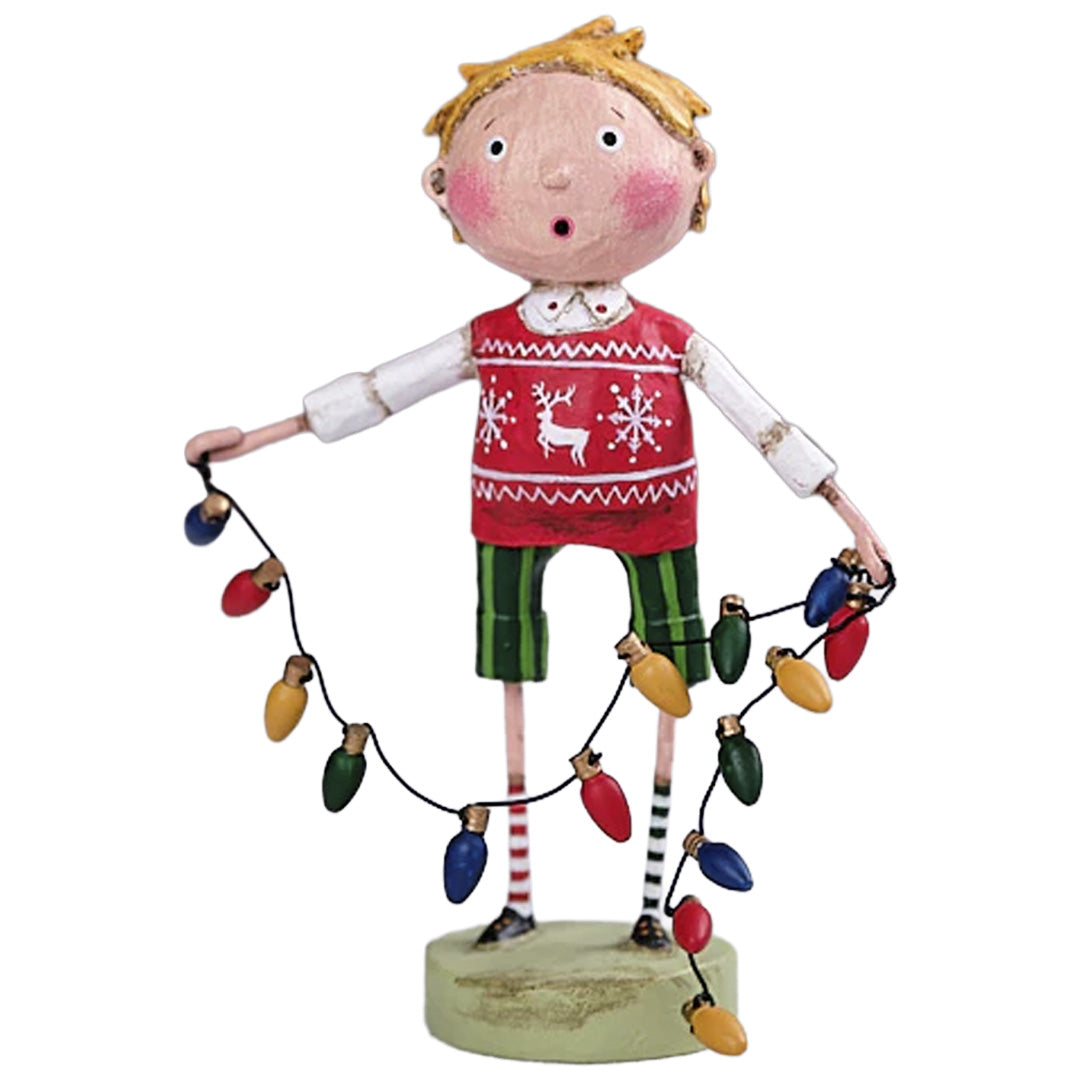 All Lit Up Christmas Figurine and Collectible by Lori Mitchell front