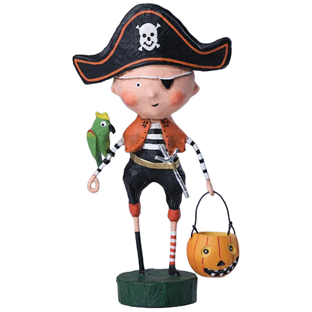 Captain Kidd Halloween Figurine and Collectible by Lori Mitchell new version front