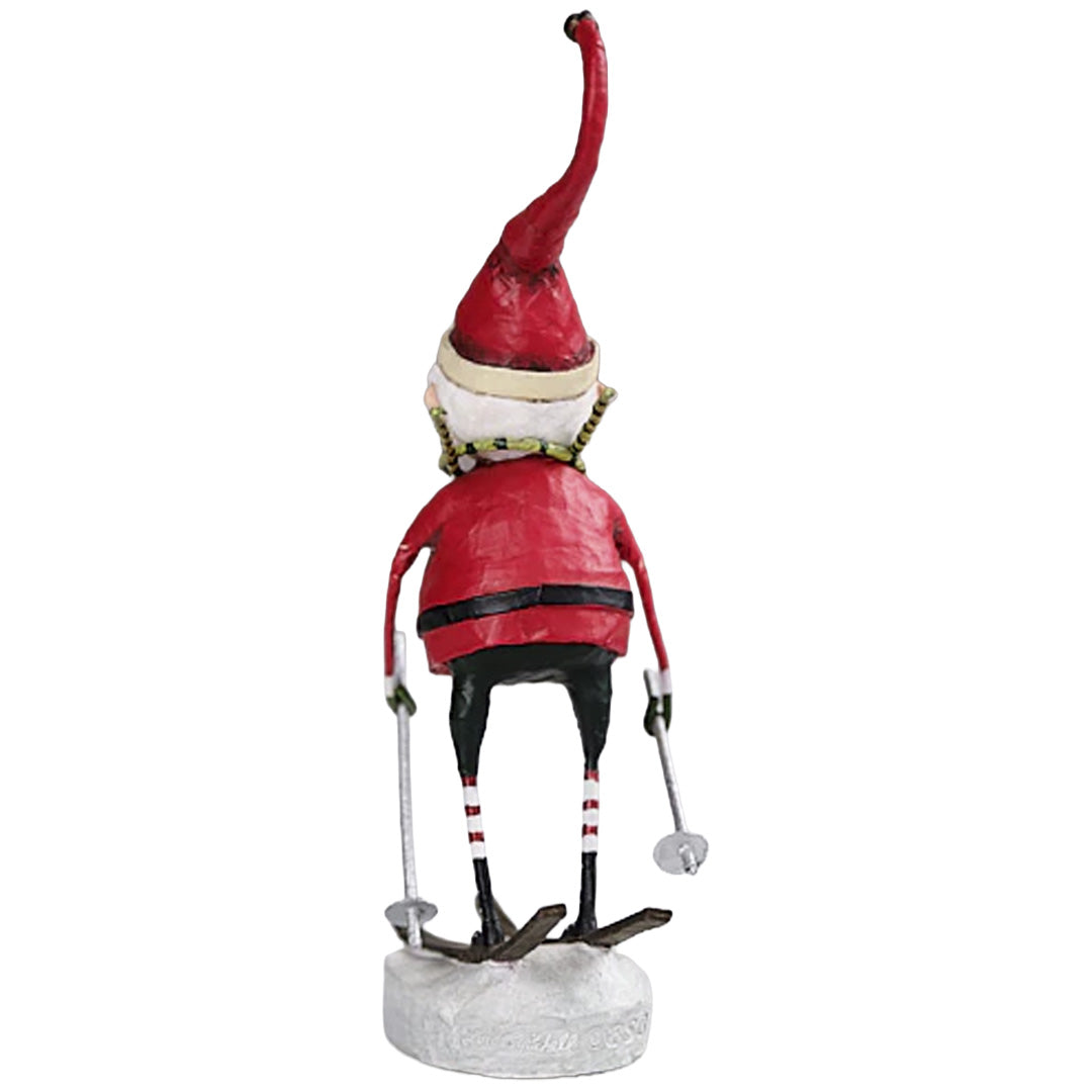 Lori Mitchell Downhill Santa back