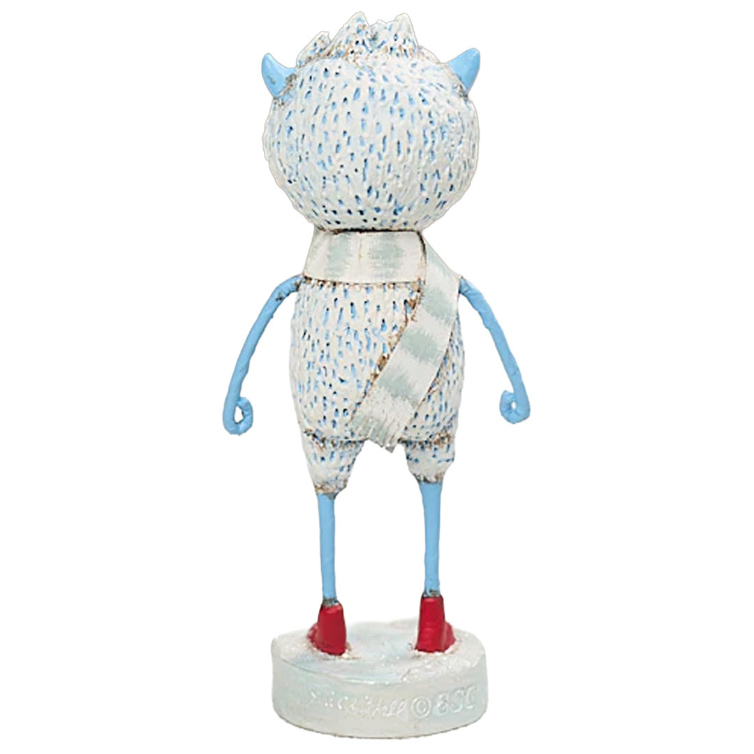 Lori Mitchell Freddie Yeti back