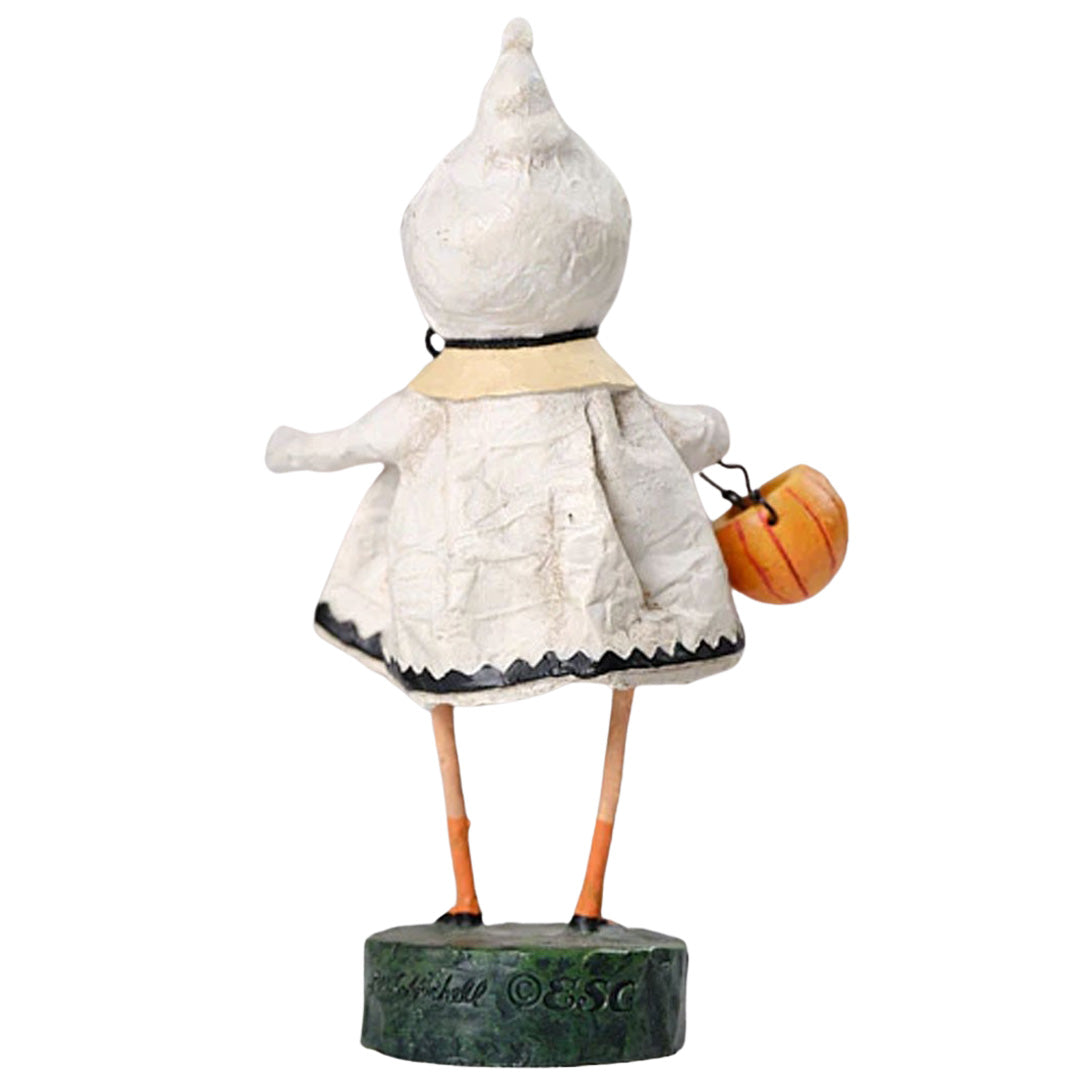 Little Boo Halloween Figurine by Lori Mitchell back