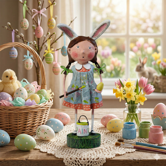 Cuddle Decor Lori Mitchell Meg's Egg Easter Collection lifestyle
