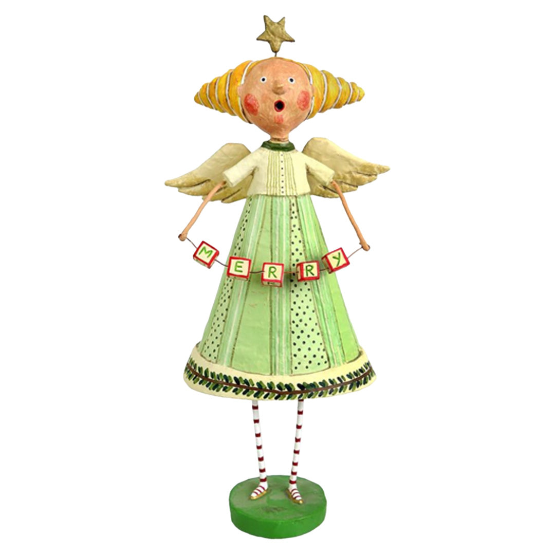 Cuddle Decor Lori Mitchell Merry Choir Angel 9.5"