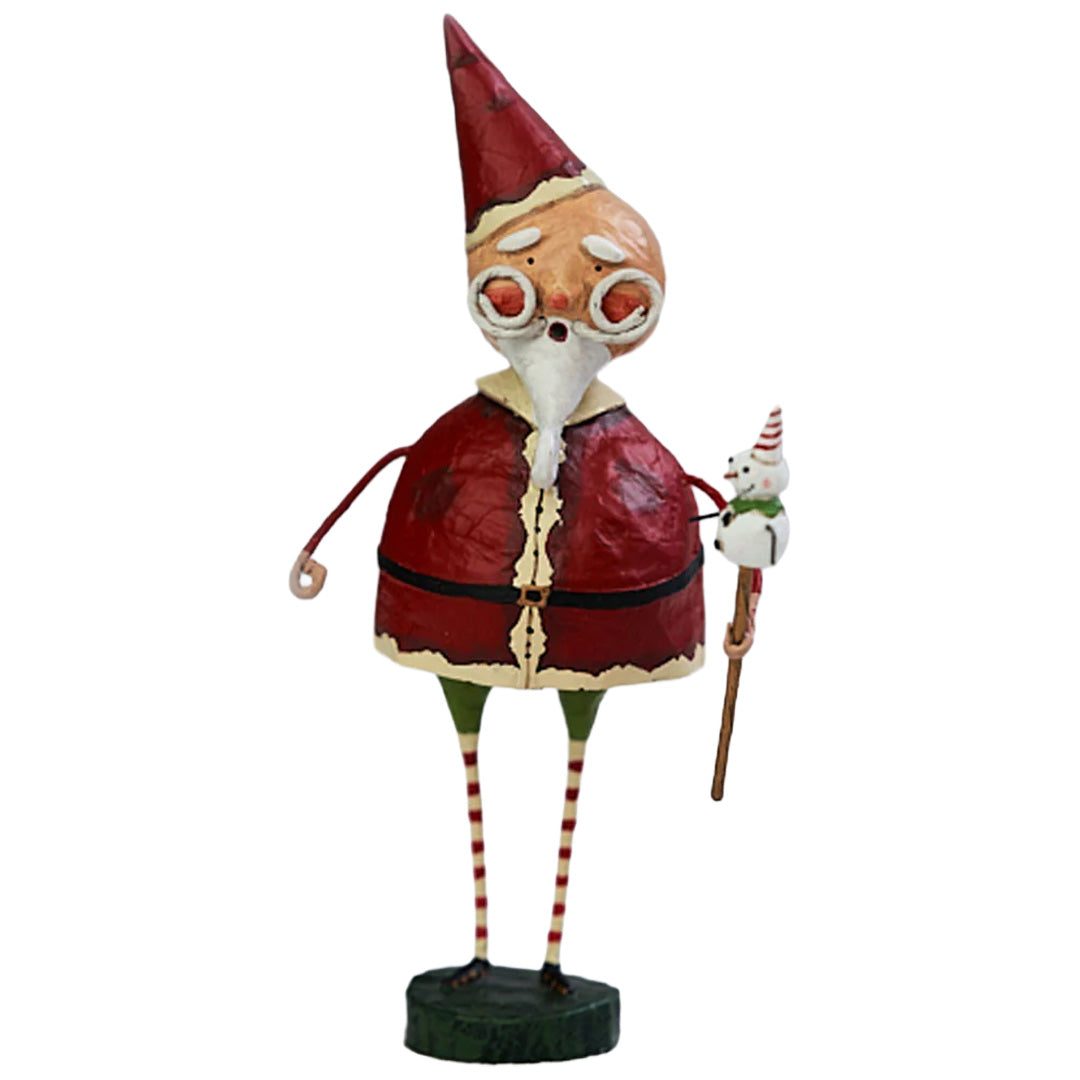 Cuddle Decor Lori Mitchell Mr. Kringle 9"
