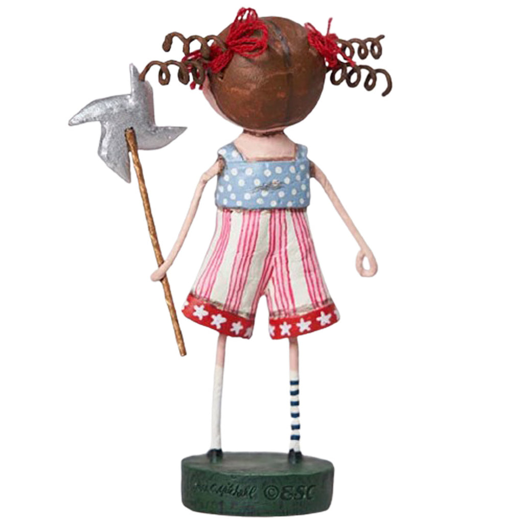 American Belle Collectible Figurine by Lori Mitchell back