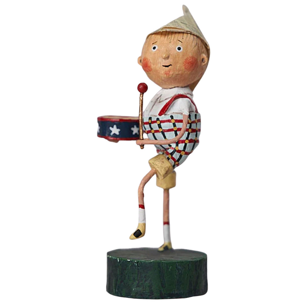 Little Patriotic Boy Patriotic Collectible Figurine by Lori Mitchell