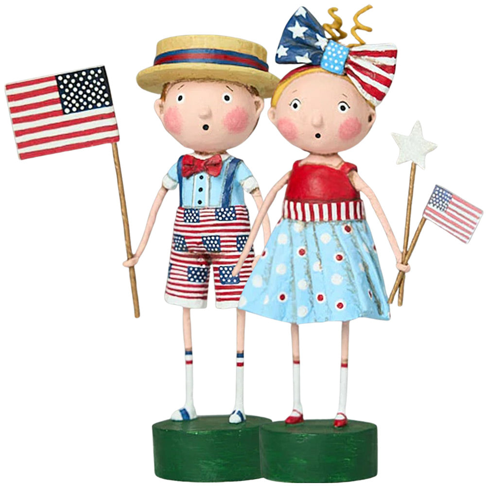 Lori Mitchell Patriotic Love Set of 2