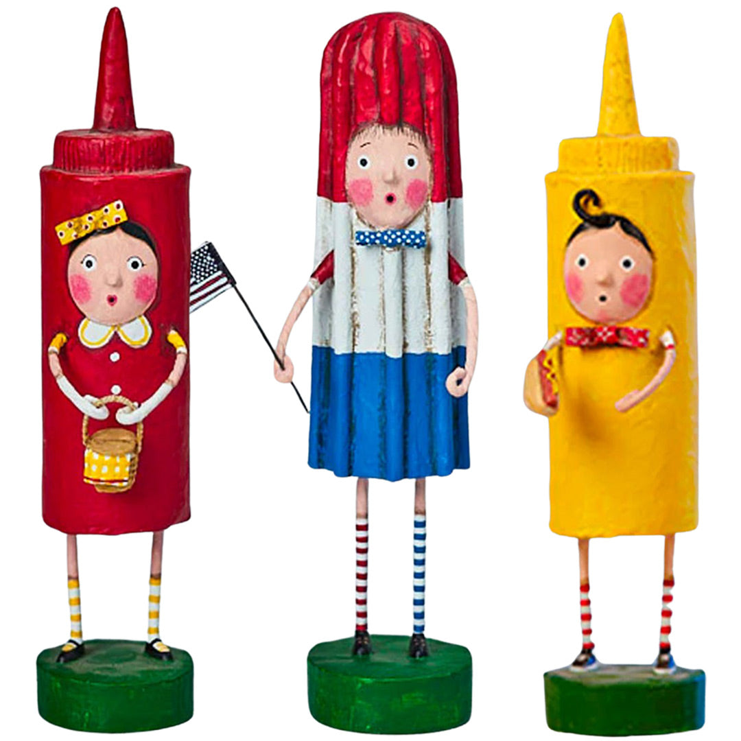 Lori Mitchell Patriotic Picnic Set of 3