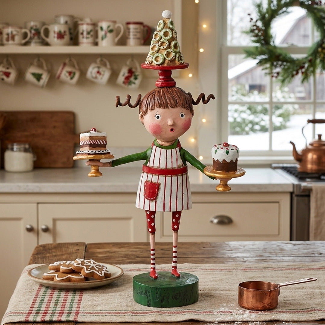 Cuddle Decor Patty Cake Christmas by Lori Mitchell front lifestyle