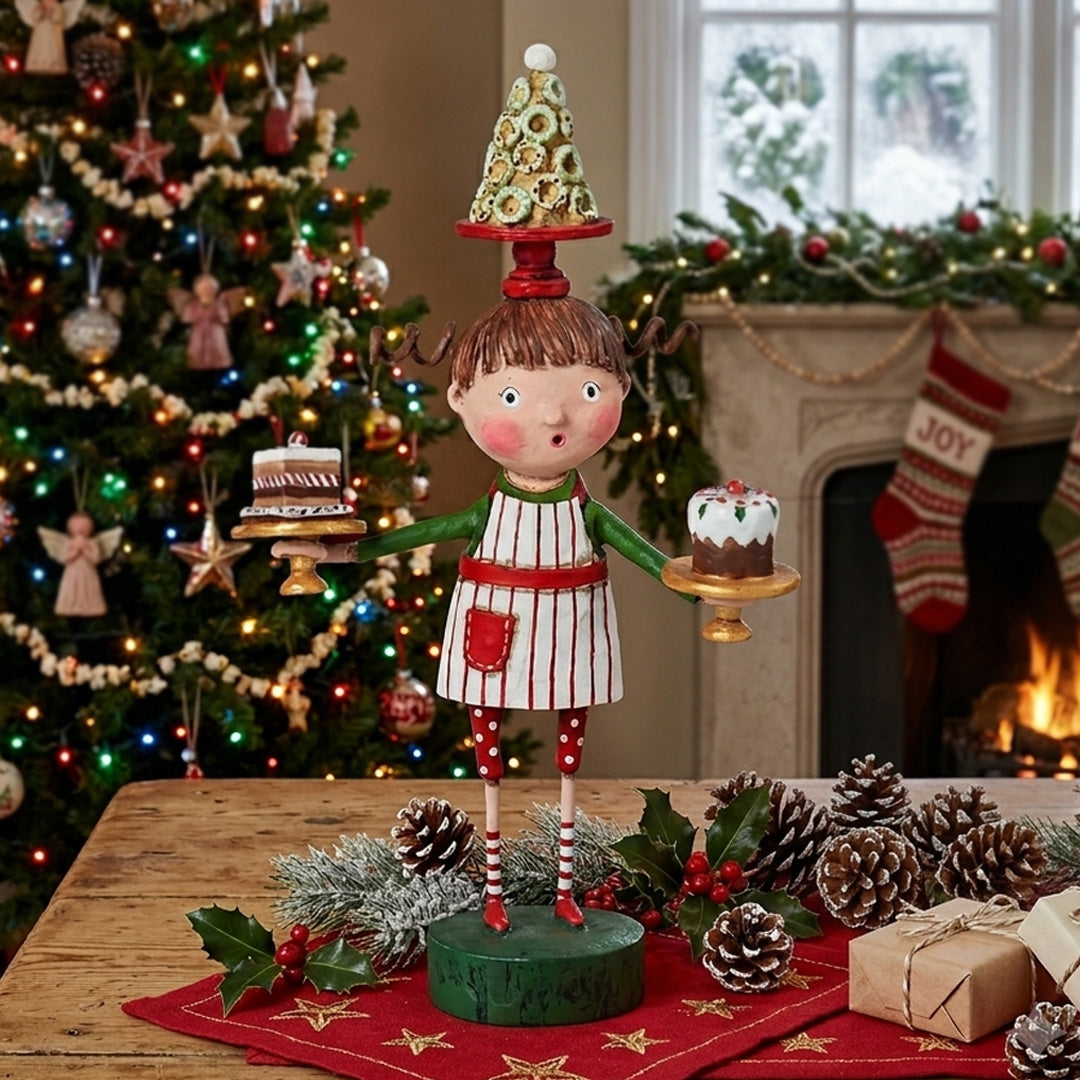 Cuddle Decor Patty Cake Christmas by Lori Mitchell front lifestyle