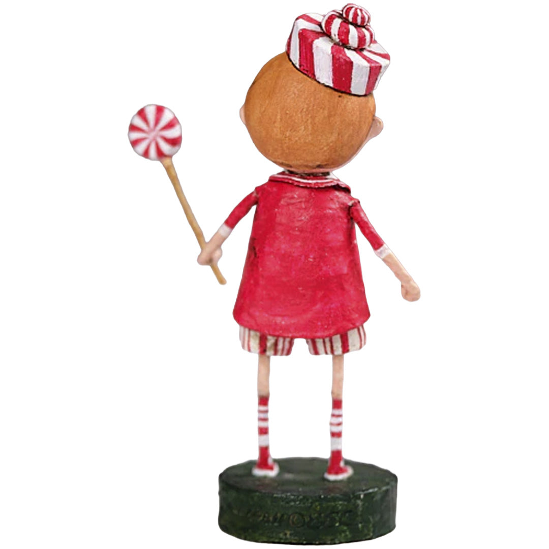 Cuddle Decor Lori Mitchell Peppermint Pete back