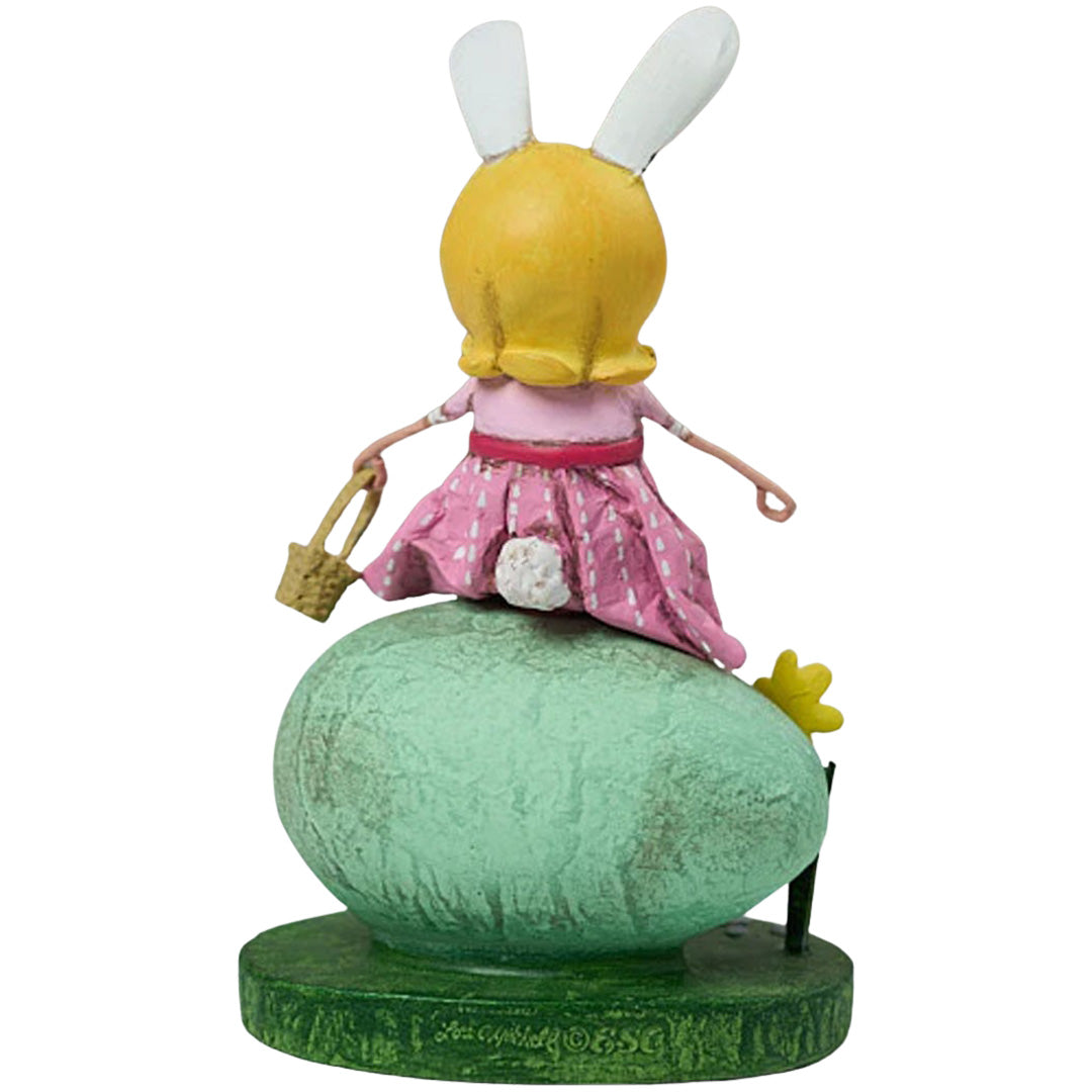 Robin's Egg Spring Figurine Collectible by Lori Mitchell back