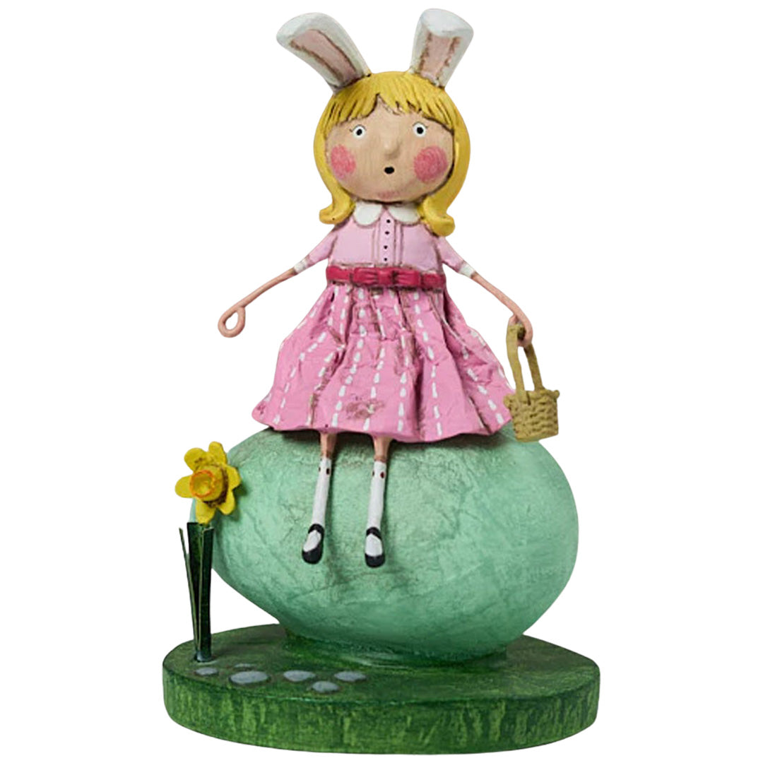 Robin's Egg Spring Figurine Collectible by Lori Mitchell front
