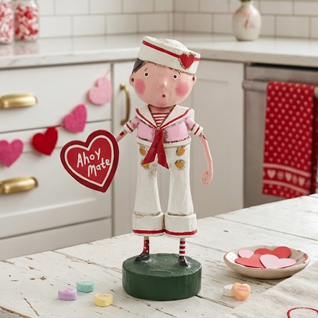 Cuddle Decor Lori Mitchell Sailor Valentine front lifestyle