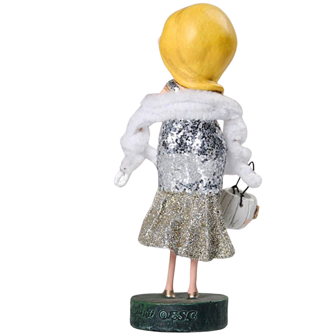Scarlette Starlet Halloween Figurine and Collectible by Lori Mitchell back
