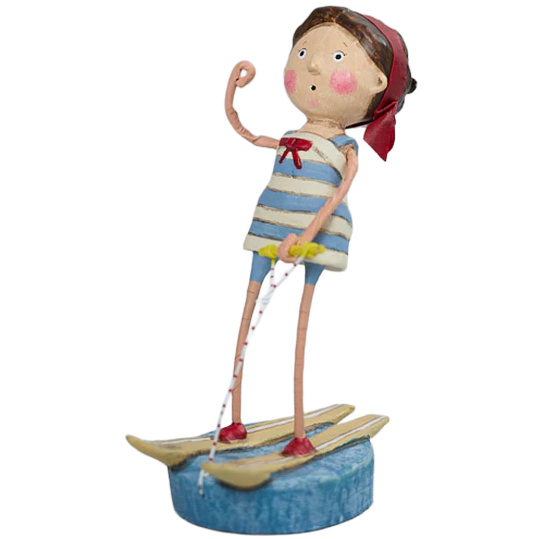 Ski Babe Summer Figurine by Lori Mitchell