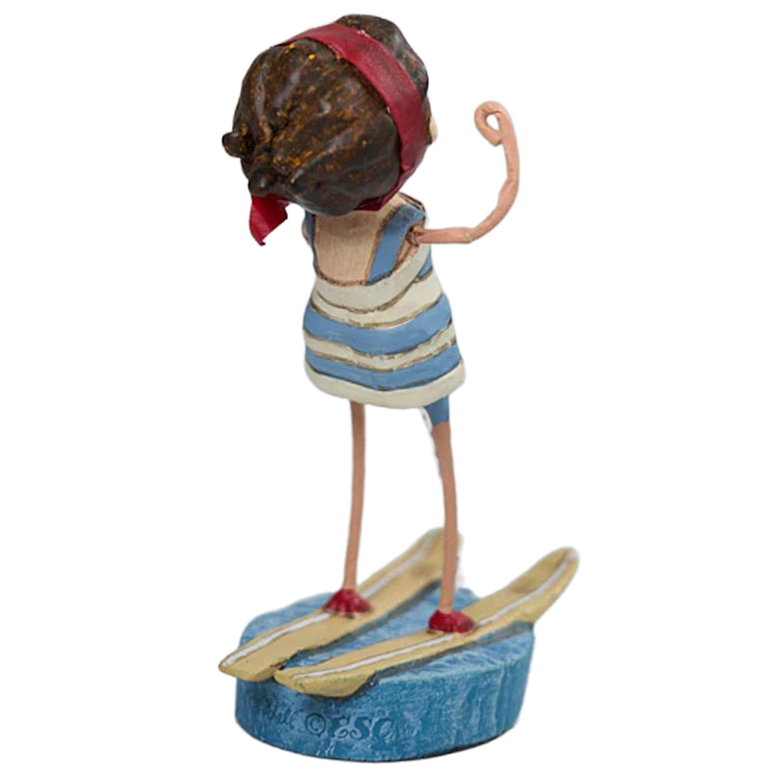 Ski Babe Summer Figurine by Lori Mitchell