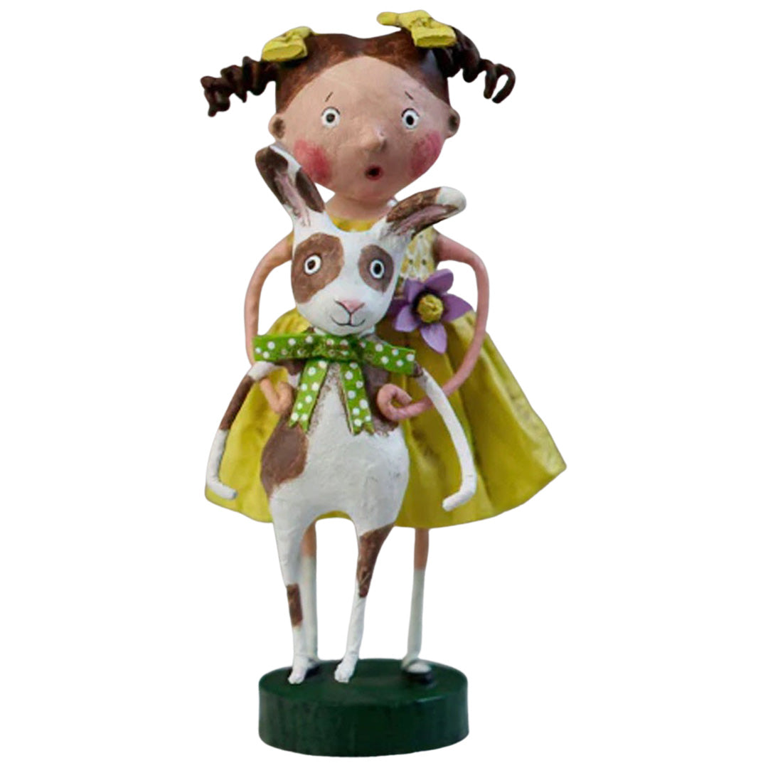 Bethany's Bunny Easter Spring Figurine Collectible by Lori Mitchell front