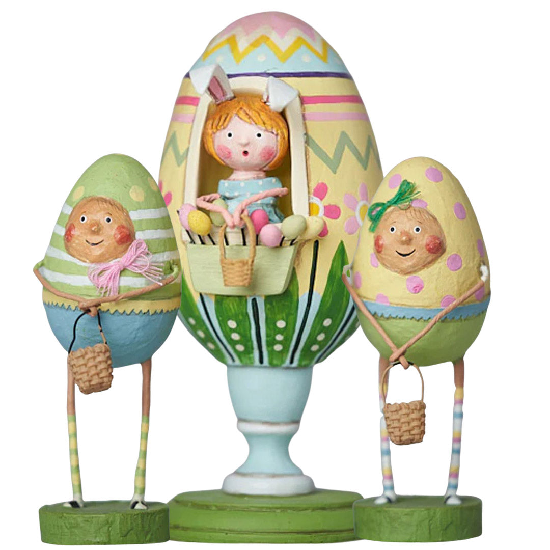 Eggcellent Friends Spring Figurines and Collectible by Lori Mitchell