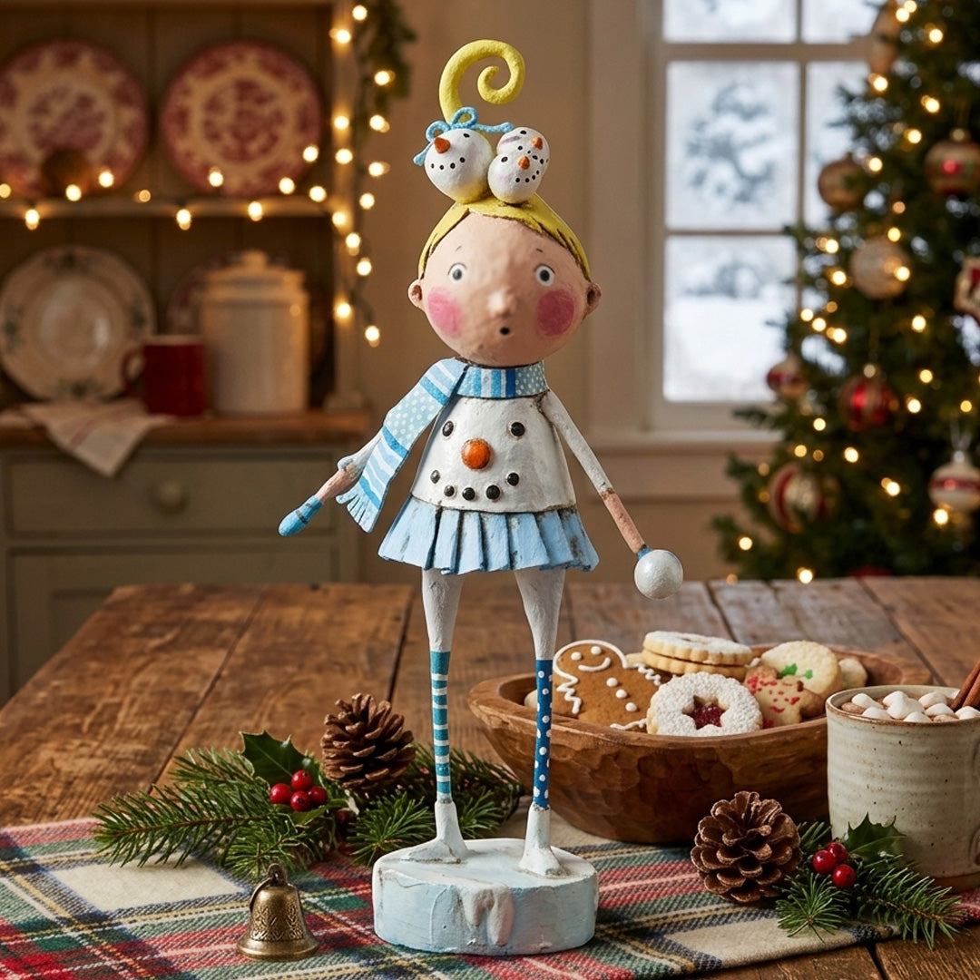 Cuddle Decor Lori Mitchell Susie Snowbelle front lifestyle