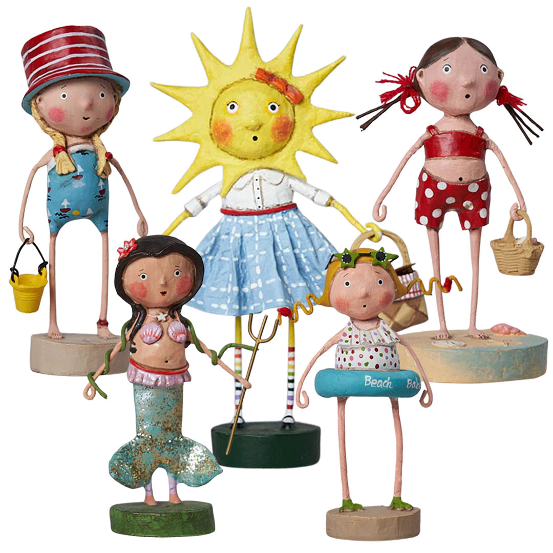 Lori Mitchell The Beach Team - Set of 5