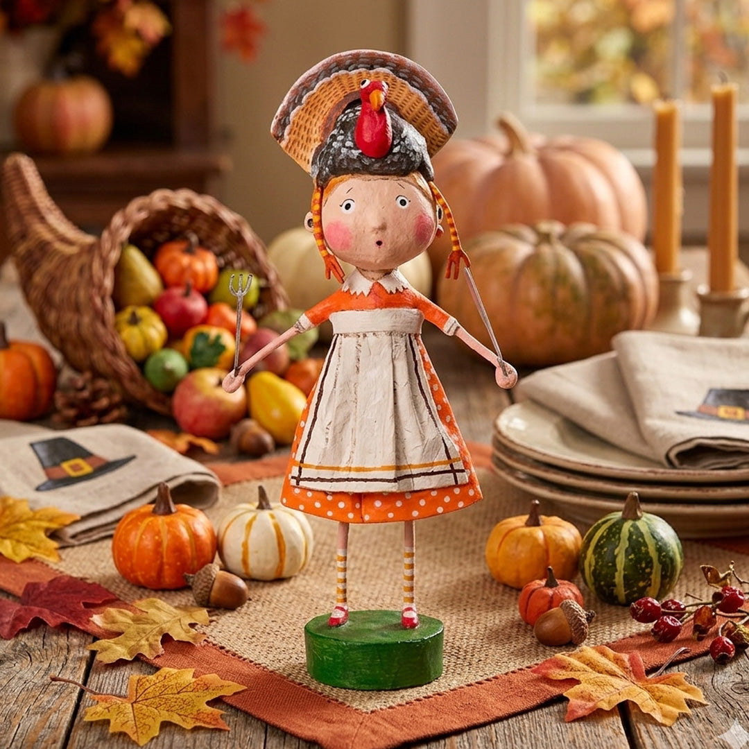 Cuddle Decor Lori Mitchell Turkey Time front lifestyle