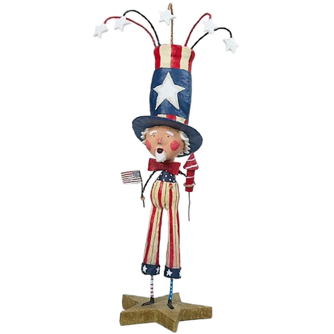 Uncle Doodle Dandy Figurine by Lori Mitchell
