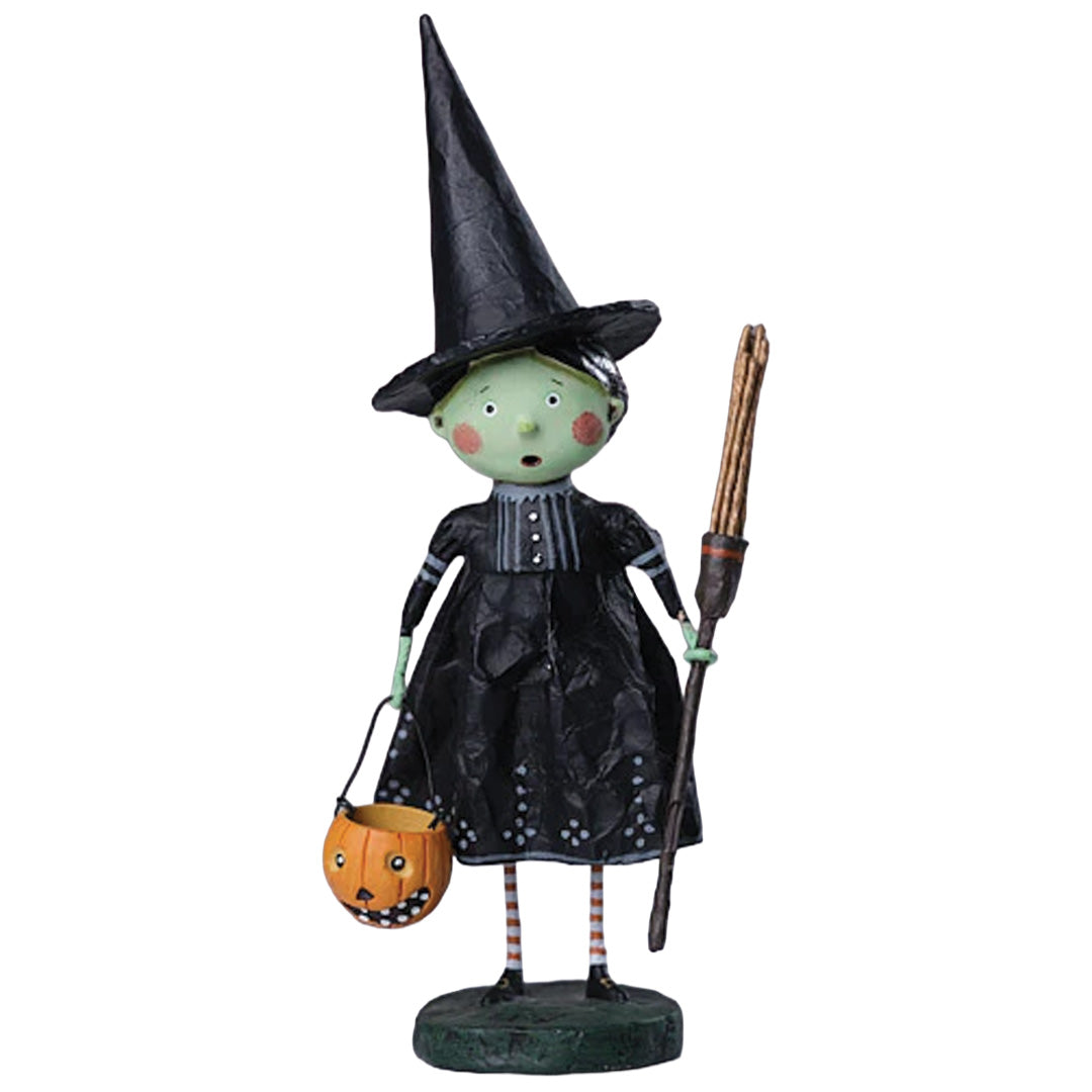 Wicked Witch Halloween Figurine and Collectible by Lori Mitchell new version front