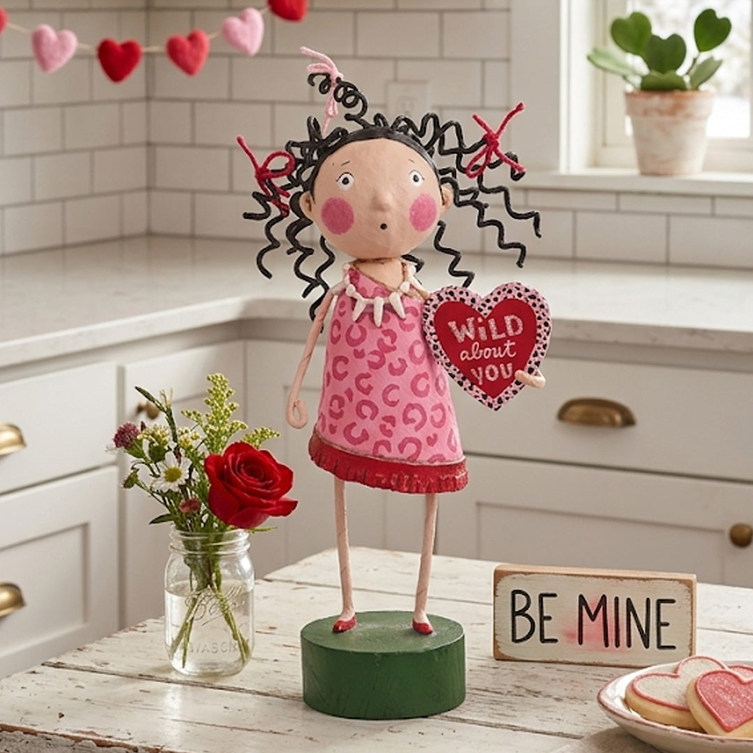 Cuddle Decor Lori Mitchell Wild About You 6.25" front lifestyle