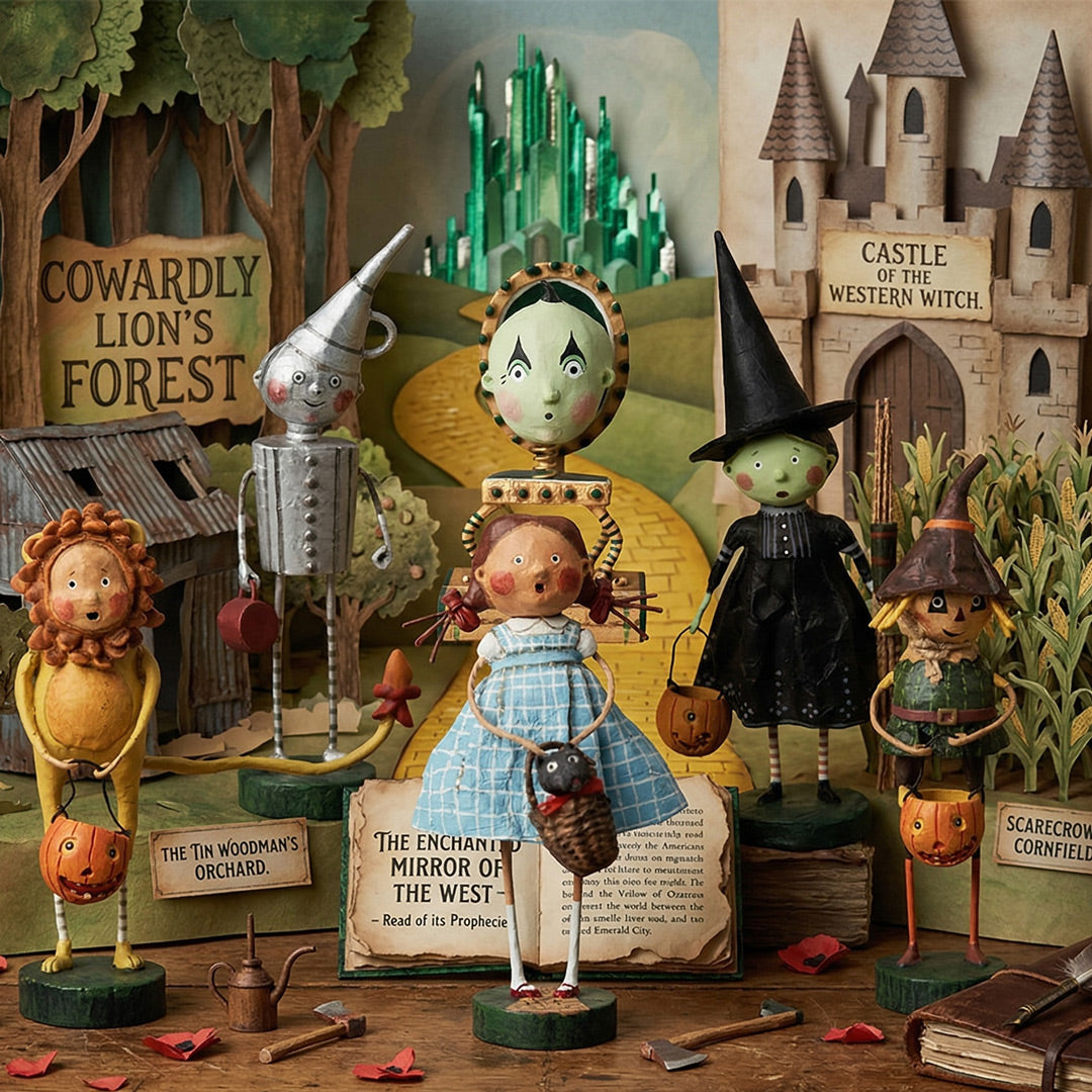 Cuddle Decor Lori Mitchell Wizard of Oz Collection Set of 6 lifestyle