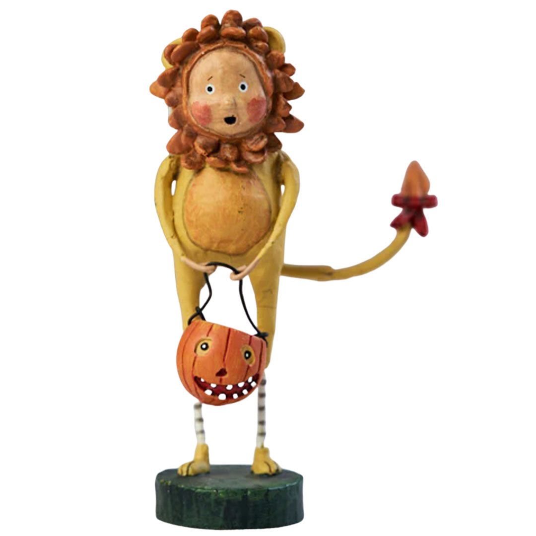 King Of The Jungle Halloween Figurine by Lori Mitchell