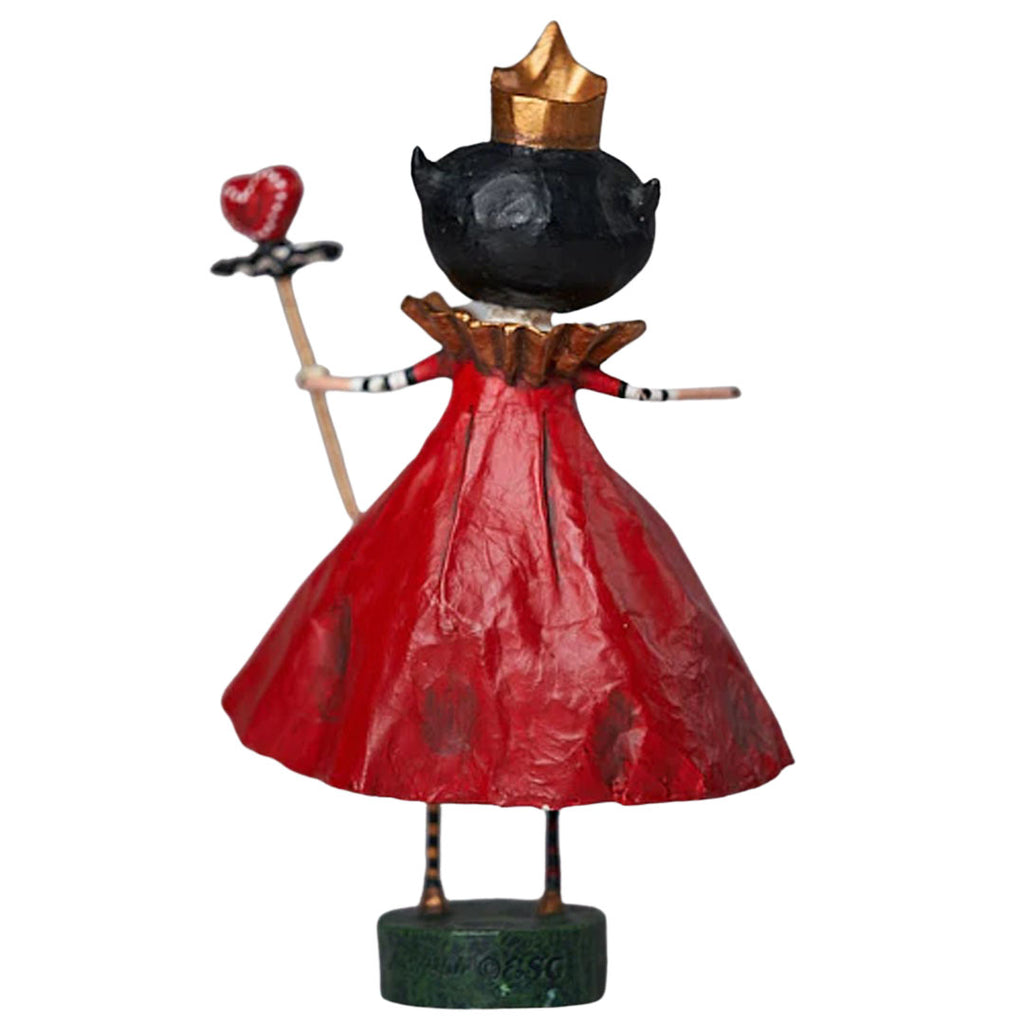Queen of Hearts Storybook Figurine and Collectible by Lori Mitchell back