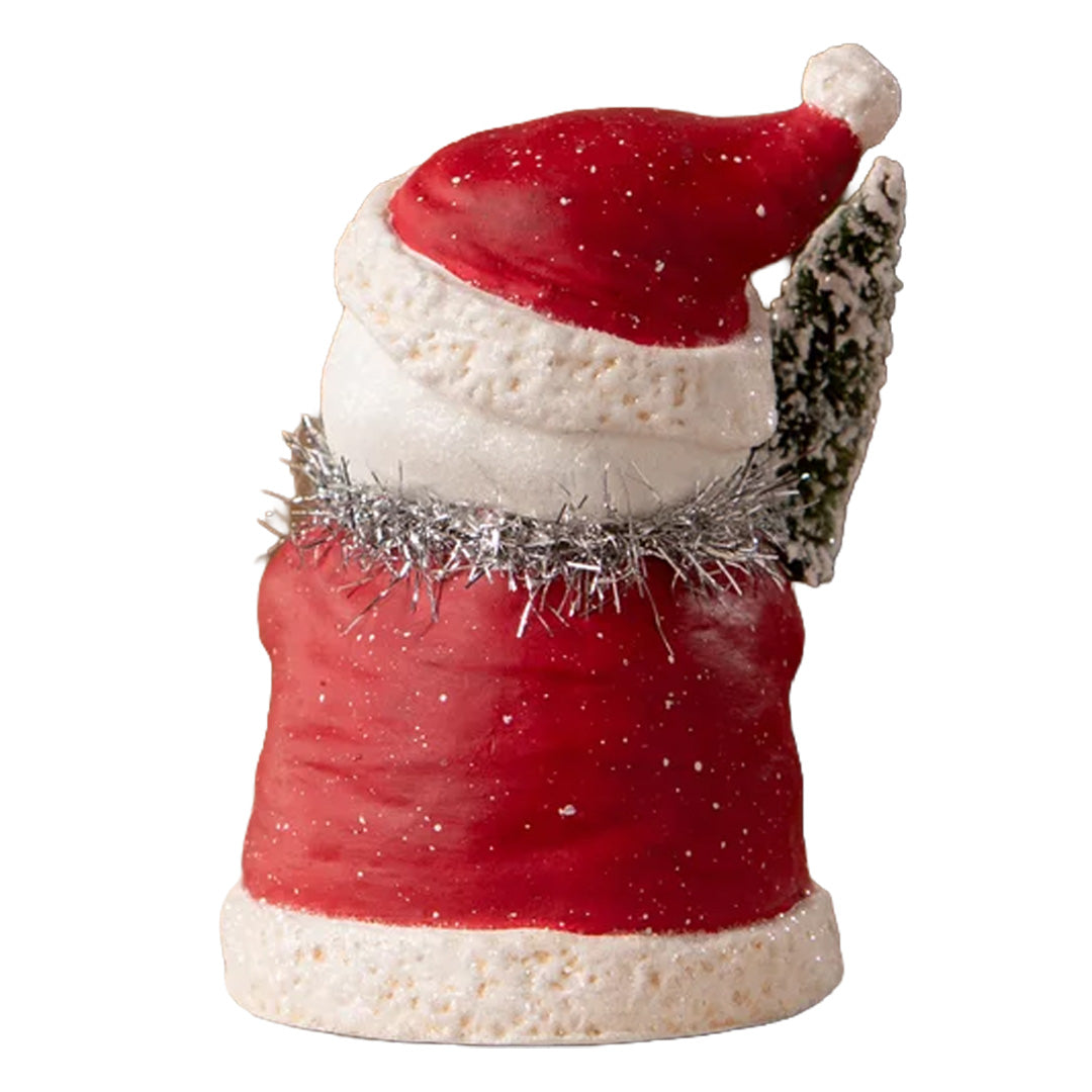 Cuddle Decor - Michelle Allen for Bethany Lowe Snowman in Santa Suit 2