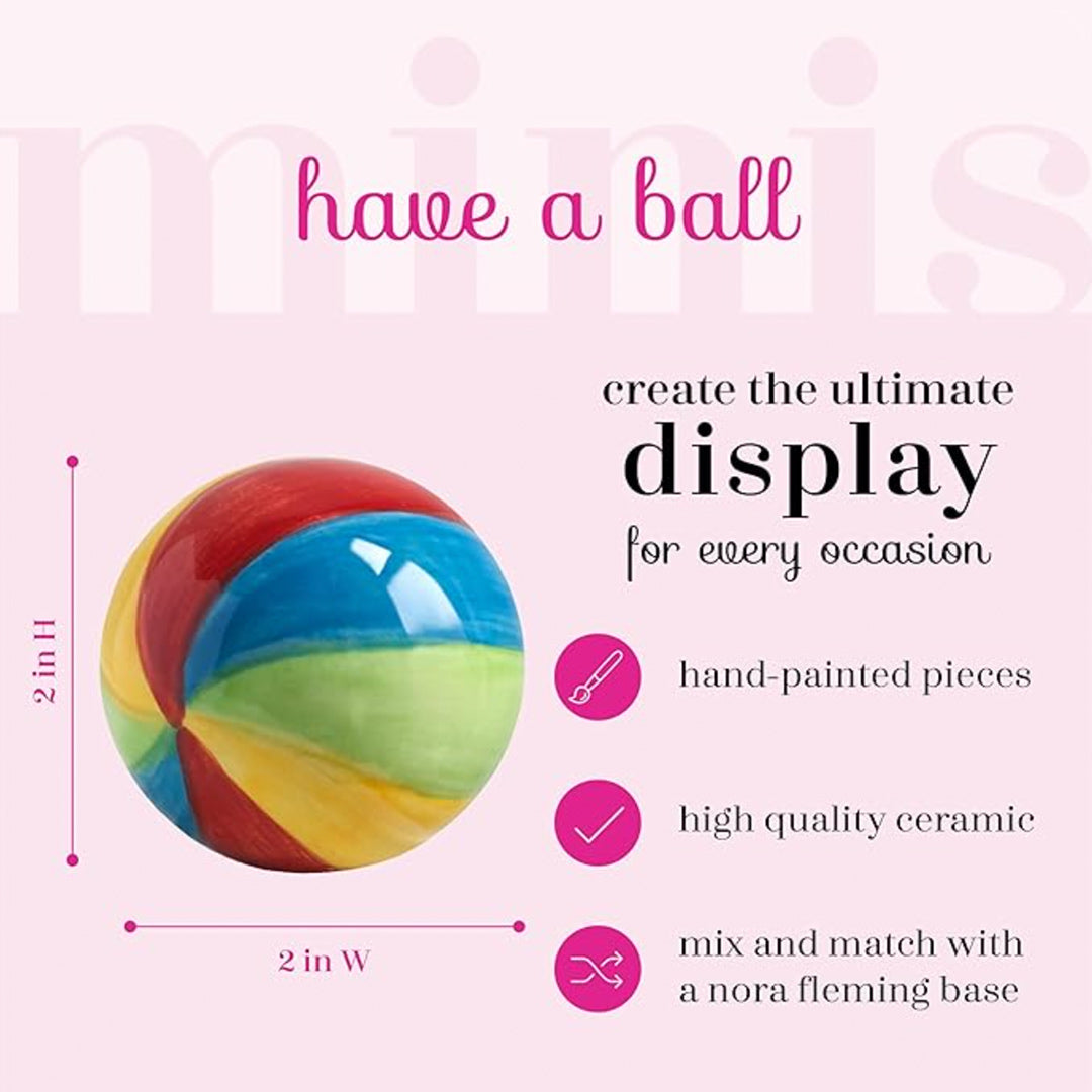 Nora Fleming Beach Ball Mini instructions 1