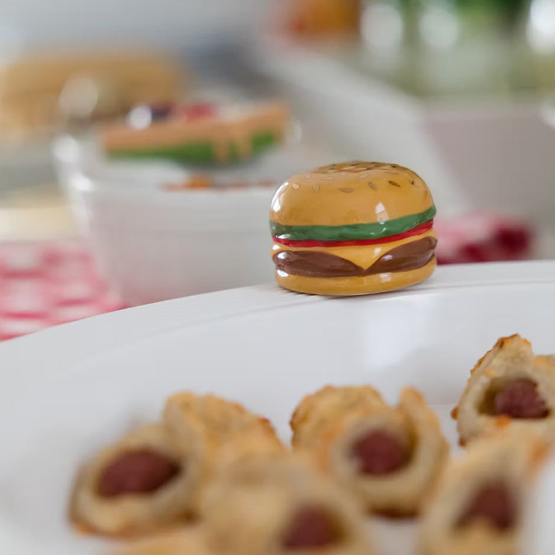 Nora Fleming for the bun of it hamburger lifestyle