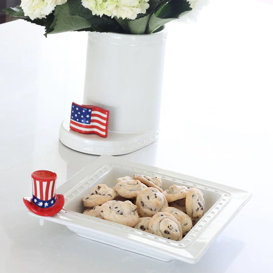 Nora Fleming Uncle Sam Hat Mini lifestyle 1