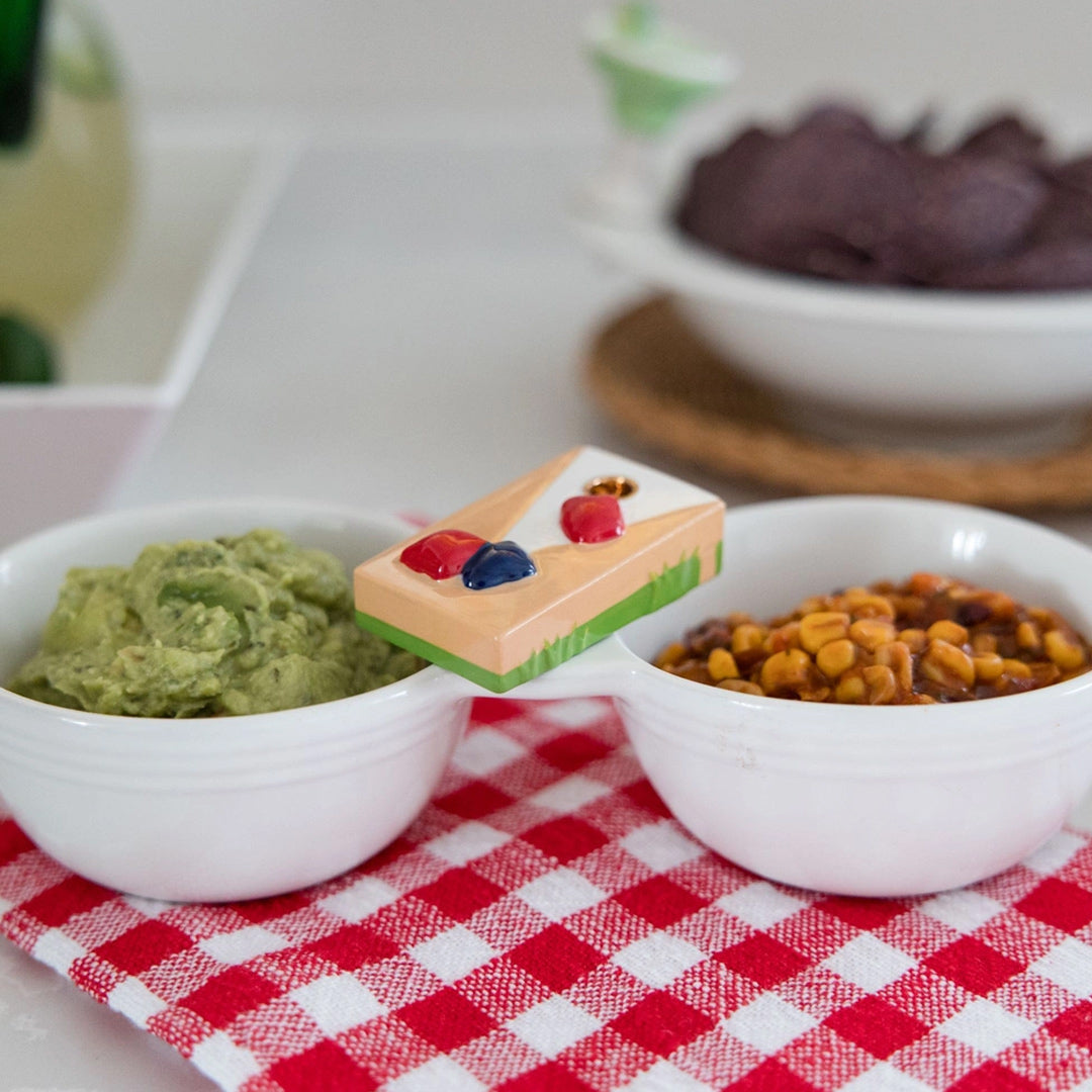 Nora Fleming baggin rights bag set close up