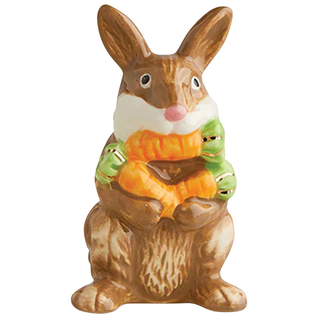 nora fleming brown bunny front