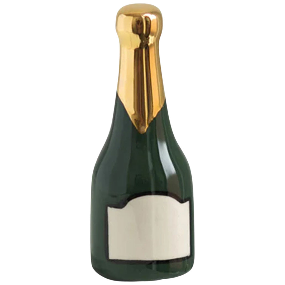 nora fleming champagne bottle front
