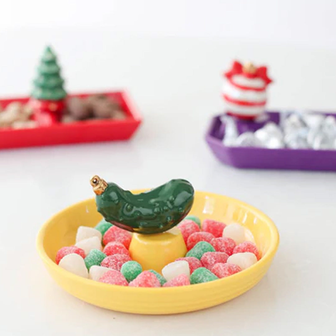 nora fleming Christmas pickle lifestyle