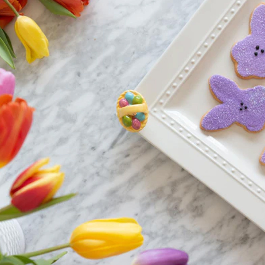 nora fleming basket w eggs lifestyle