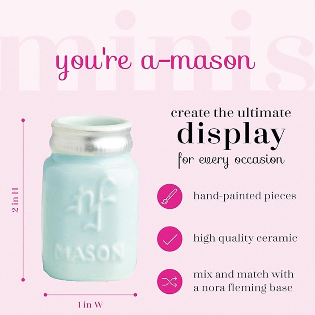 nora fleming mason jar info